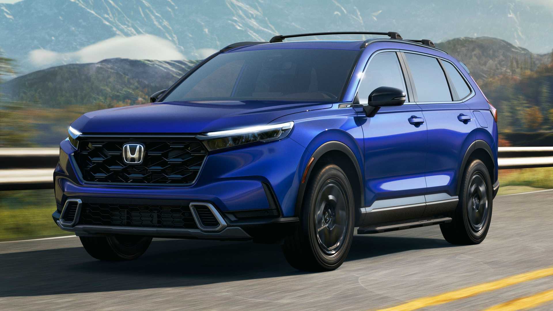  The 2024 Honda Hydrogen Fuel-Cell CR-V Has A Plug-In Battery, Too Illustration 