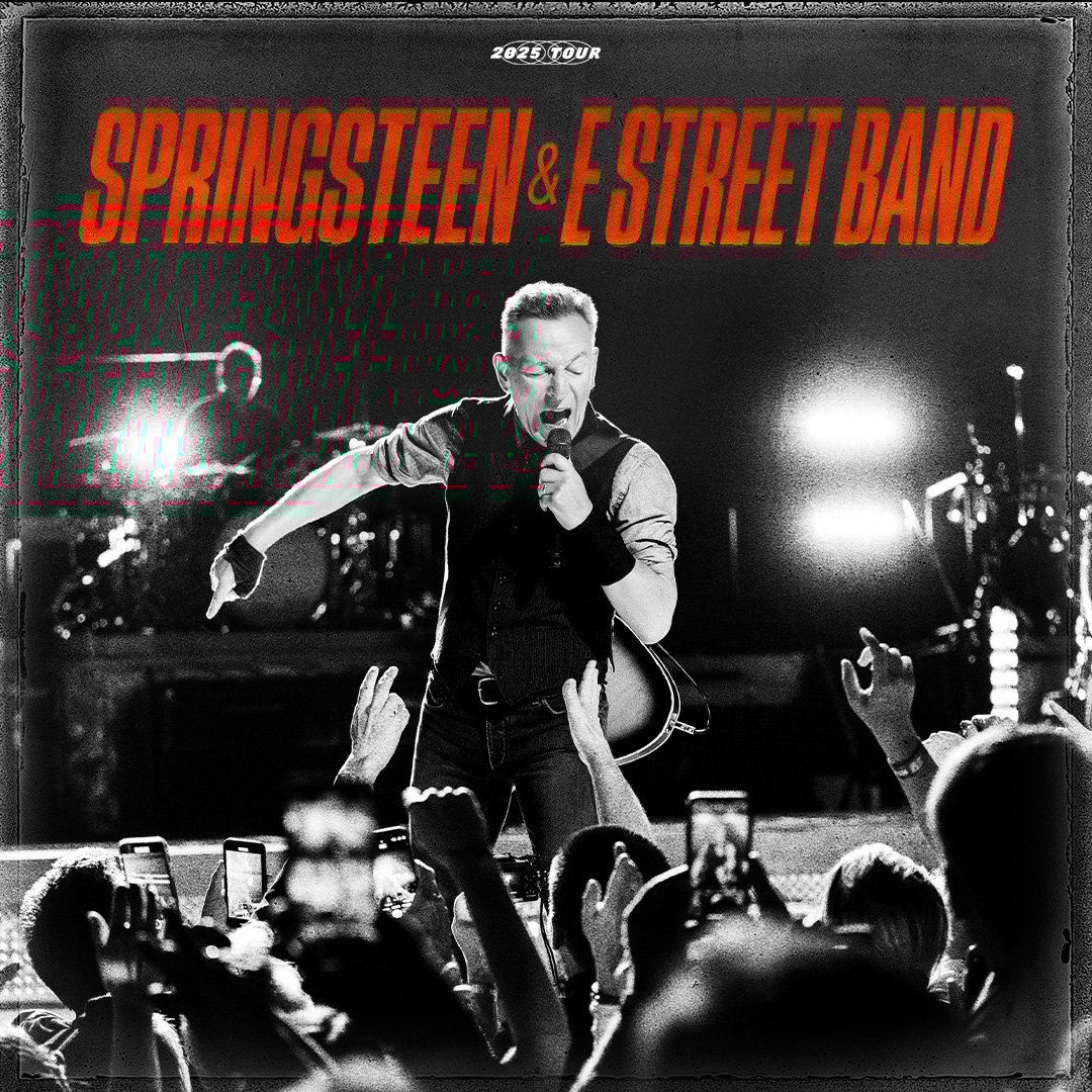  JUNE 11, 2025 - BERLIN, GERMANY @ OLYMPIASTADION - BRUCE SPRINGSTEEN Illustration 