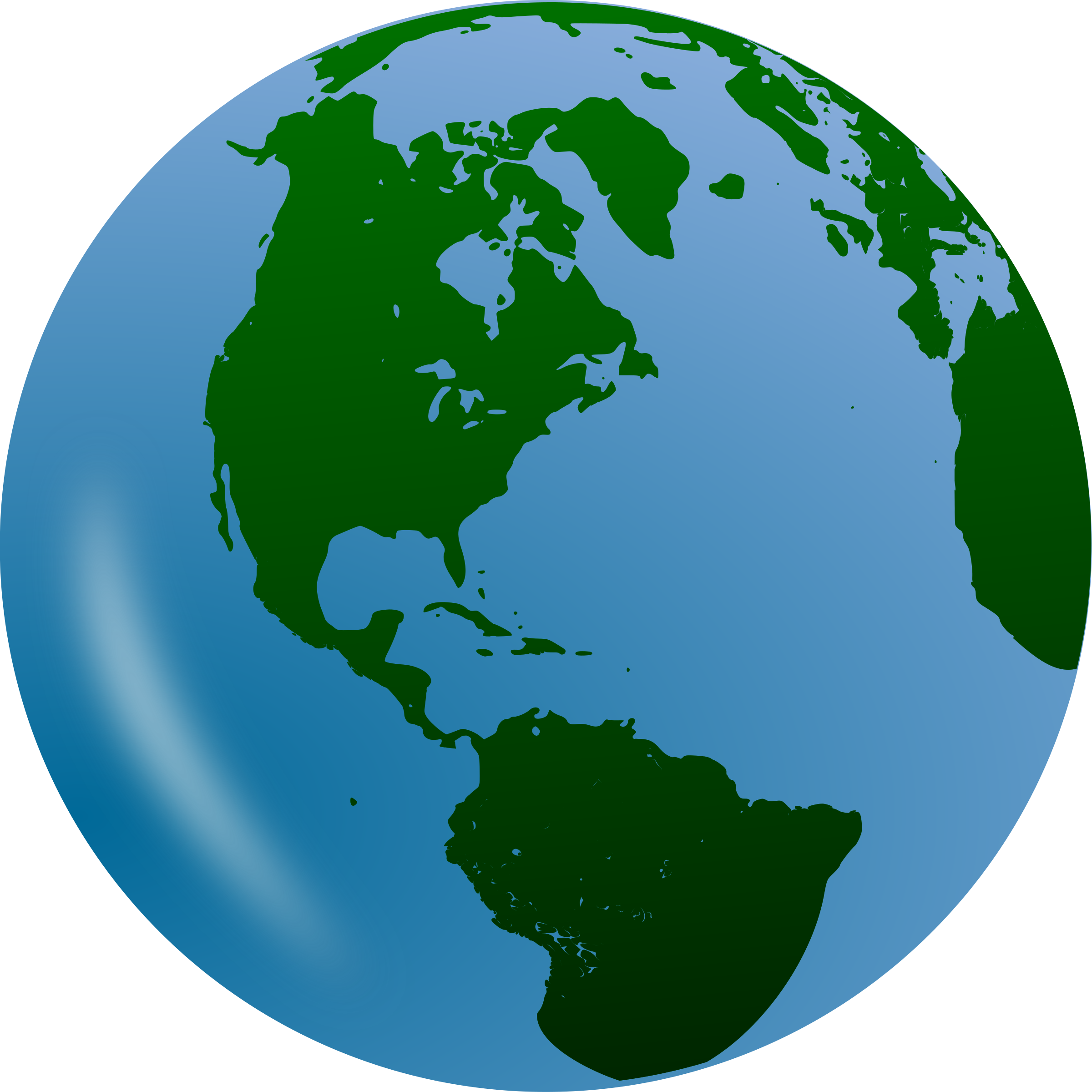  Clipart - Globe 