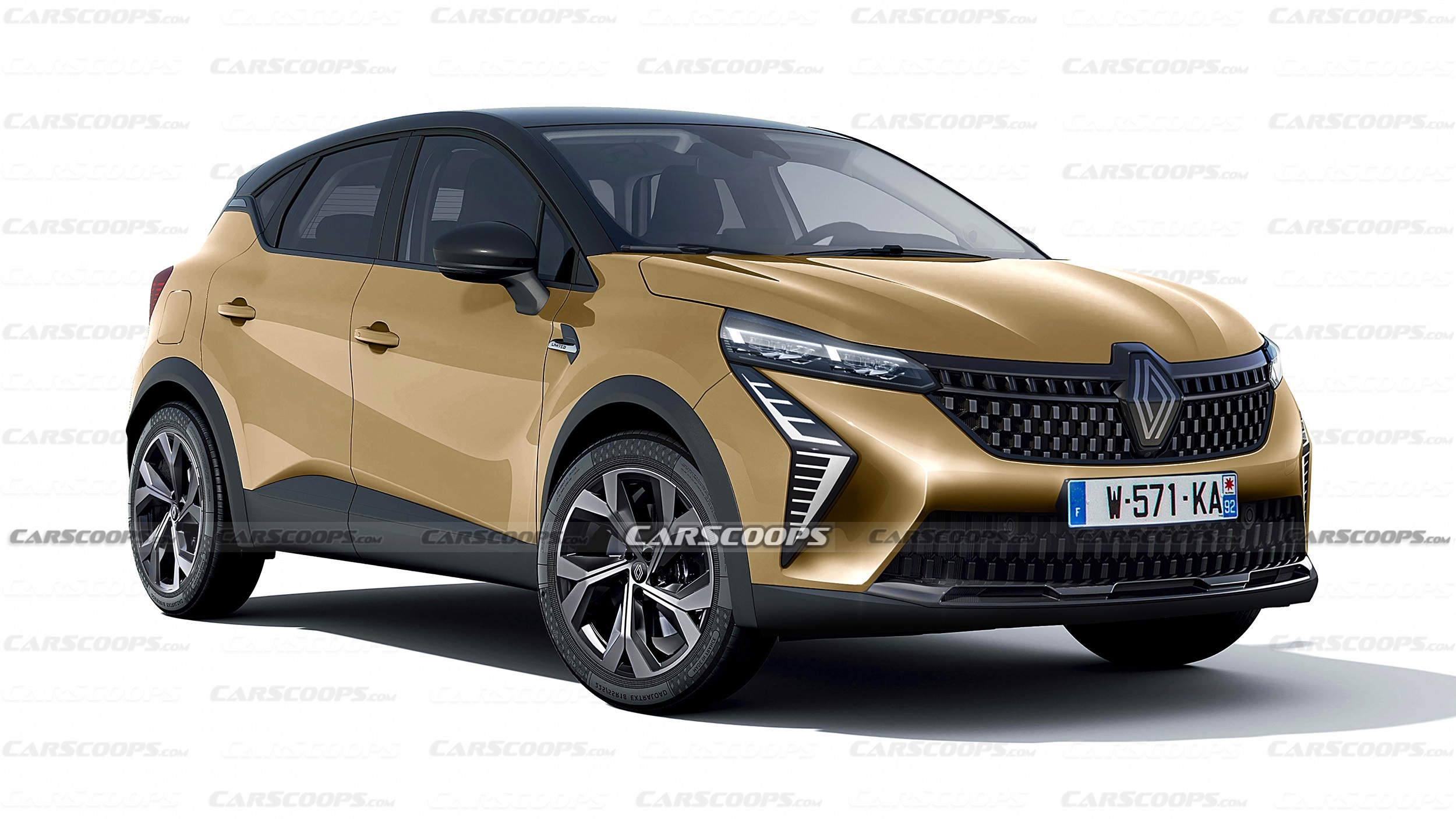  2024 Renault Captur: Everything We Know About The Facelifted Small SUV Illustration 