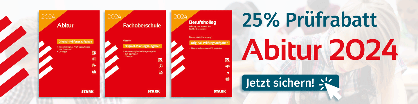  25% Prüfrabatt 2024 Baden-Württemberg Gymnasium Bildidee 