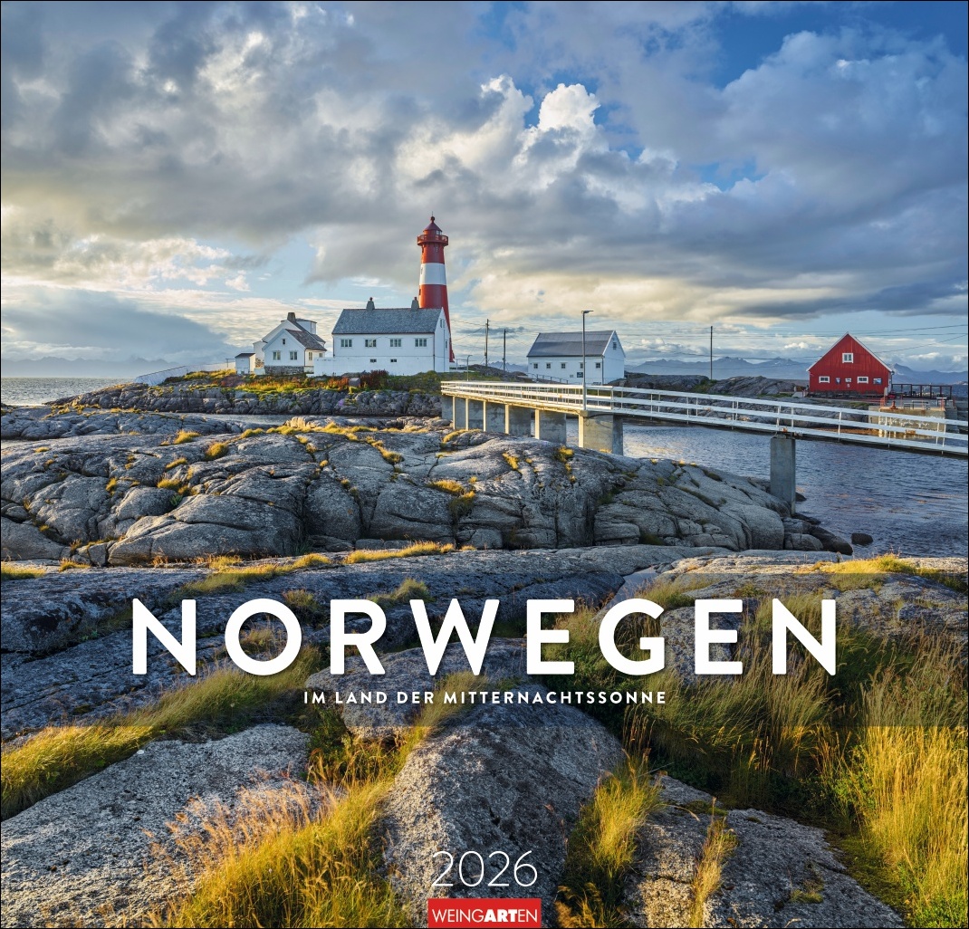  Kalender Norwegen 2026 online kaufen Illustration 