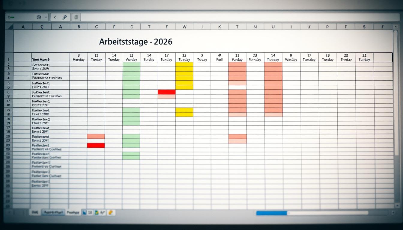  Arbeitstage 2026 NRW: Übersicht & Kalender Motiv 