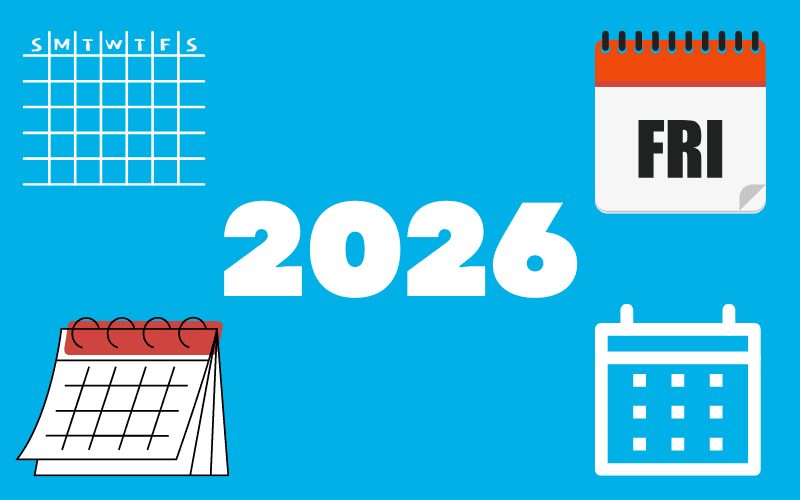  Kalenderwochen 2026: KW 2026 Tabelle (mit PDF Download) Motiv 