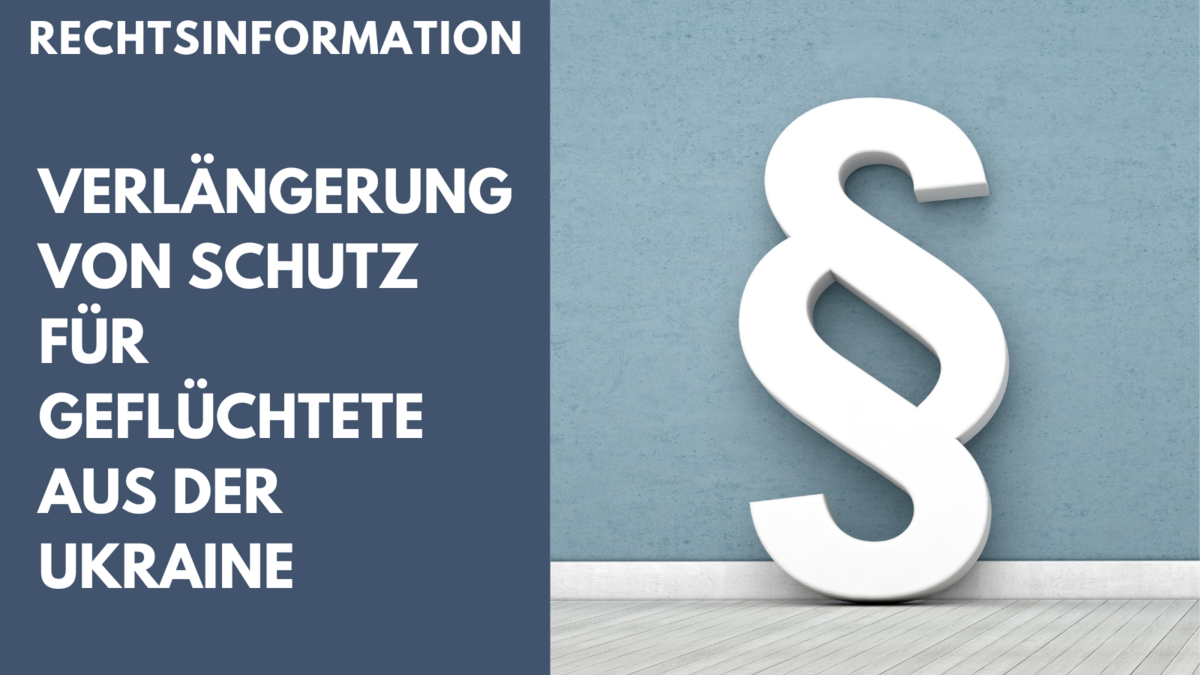  Foto zu Verlängerung von Aufenthaltserlaubnis für Geflüchtete aus der Ukraine 