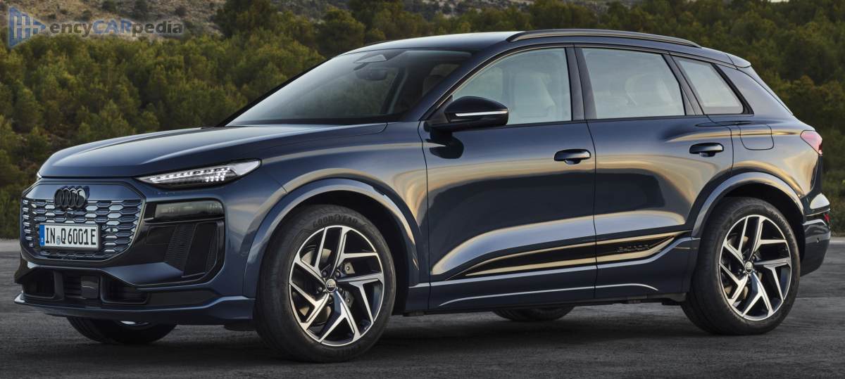  Audi Q6 e-tron quattro specs (2024-present), performance, dimensions Illustration 