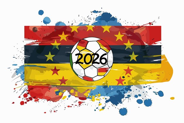  Soccer Ball 2026 Background Illustration Bildidee 