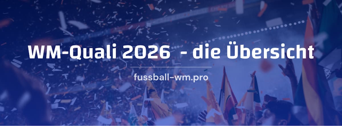  WM Quali 2026 - Alle Infos zum Modus in Europa Bildidee 