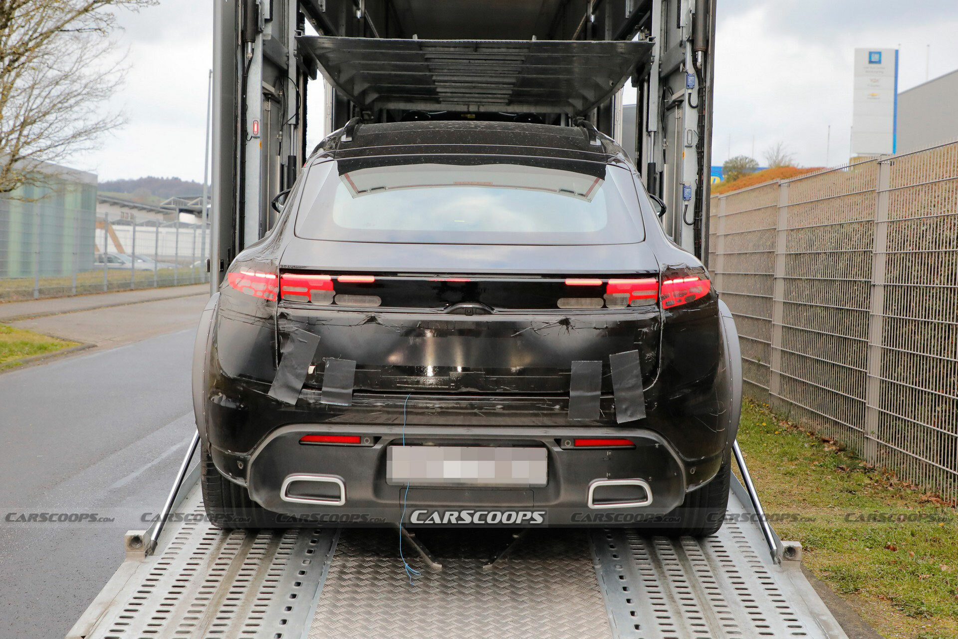  2026 Porsche Cayenne EV Spied For The First Time 