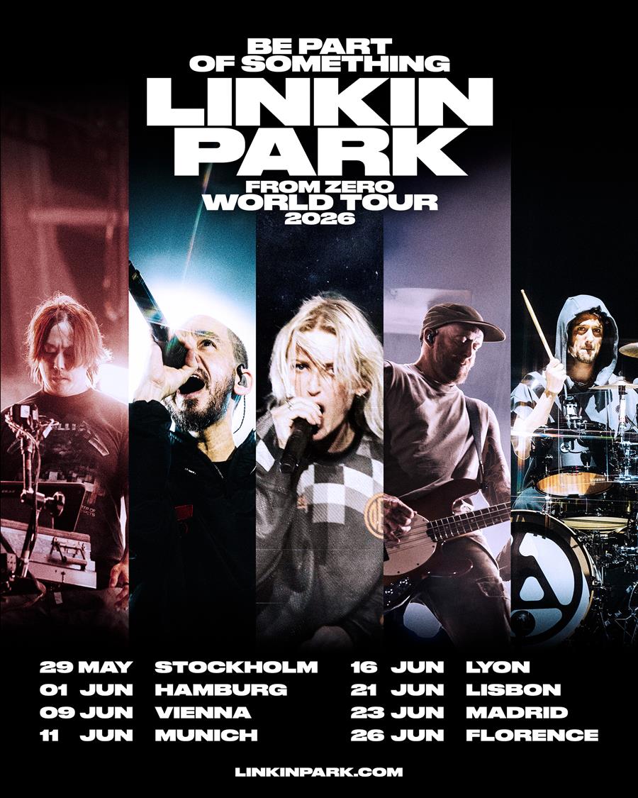  Linkin Park announce "From Zero World Tour 2026" - Chaoszine Motiv 