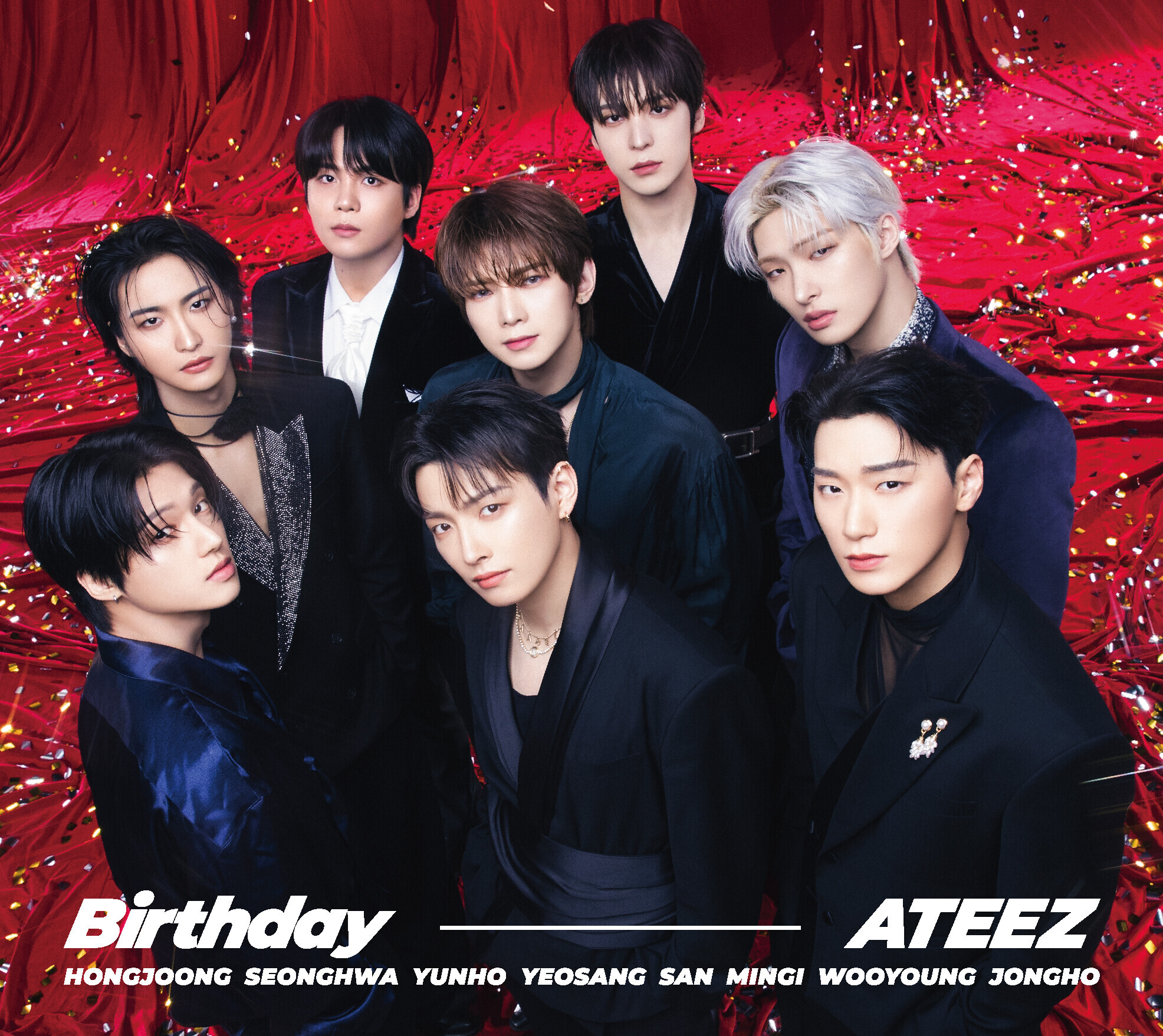  ATEEZ “Birthday” Concept Photos Illustration 